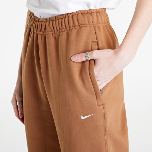 Sweatpants Nike Solo Swoosh Women s Fleece Pants Ale Brown White Queens