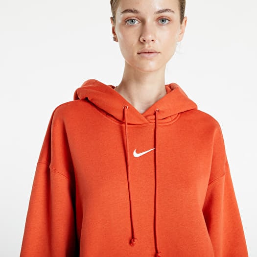 Hoodies and sweatshirts Nike Sportswear Phoenix Fleece Women s Oversized Pullover Hoodie Mantra Orange Sail Queens