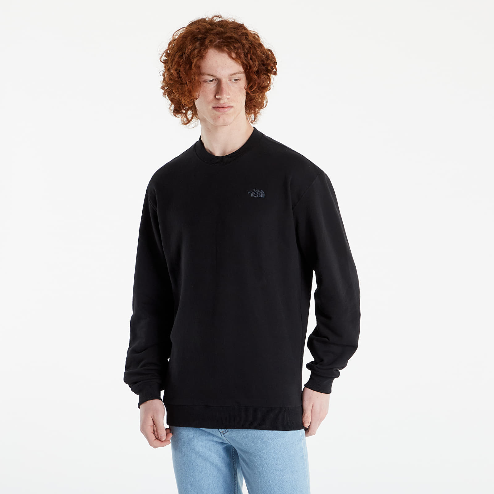 Mikiny The North Face Unisex Oversized Crew TNF Black