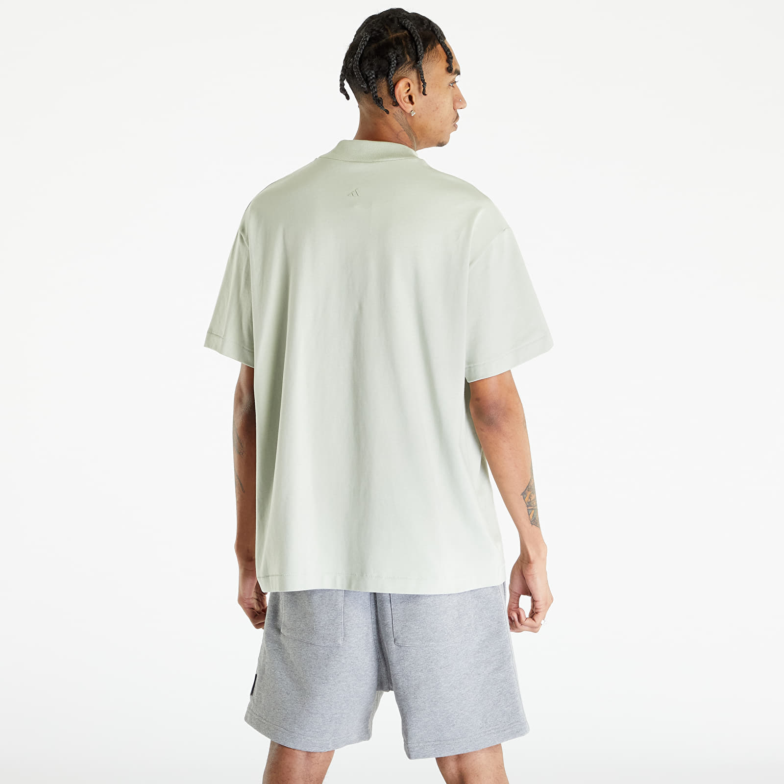 Trička adidas Performance Basketball Tee UNISEX Halo Green