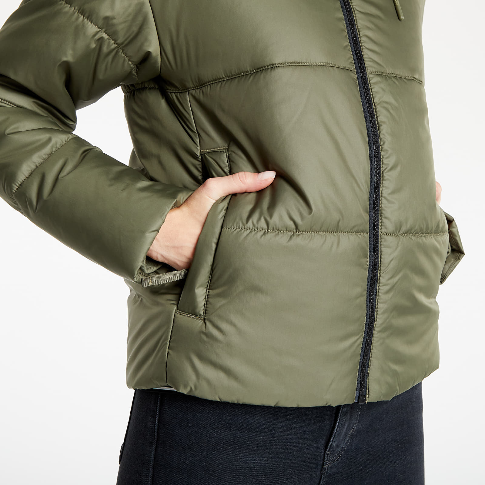 Jacken Nike Women's Therma-FIT Repel Jacket Medium Olive/ Black/ White