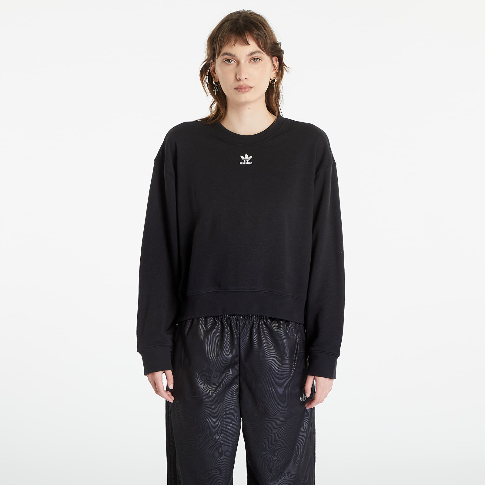 Hanorace adidas Originals Essentials Sweatshirt Black