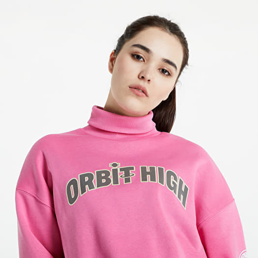 Reebok pink on sale sweatshirt