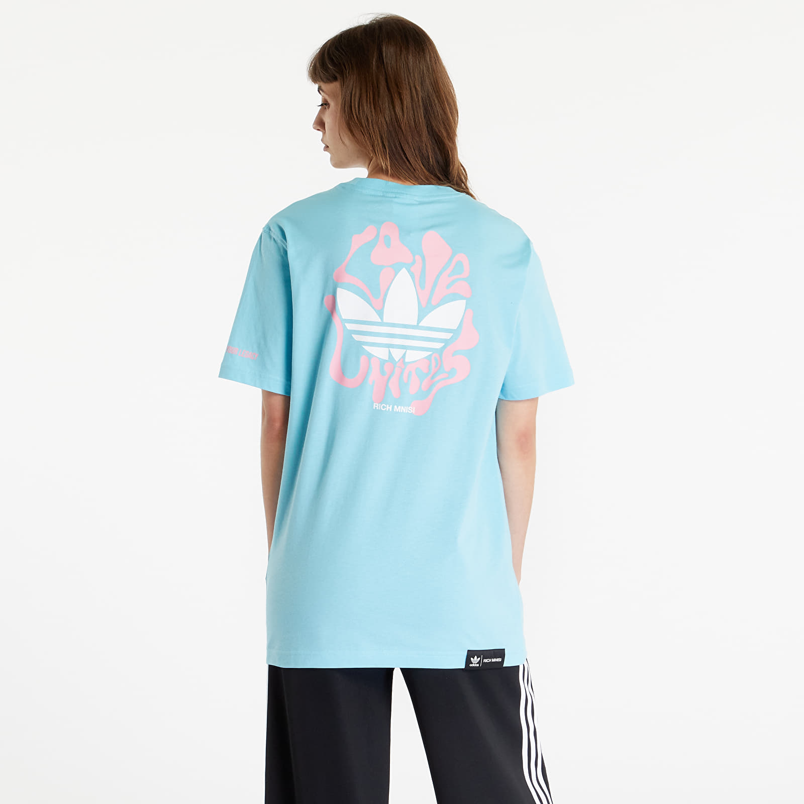 Teal top adidas shirt