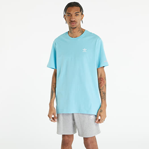 Baby blue adidas shorts and shirt sales