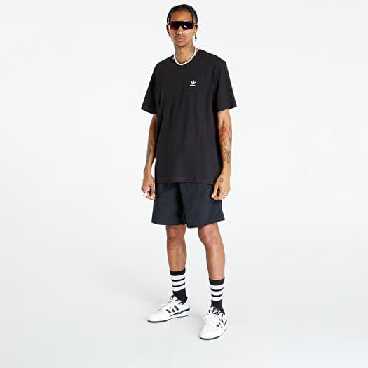 ★★Adairs★★ BACKFRONT Trefoil Boxy Tee Black White II5760 Clothing - Adicolor Classics Back+Front Trefoil Boxy Tee
