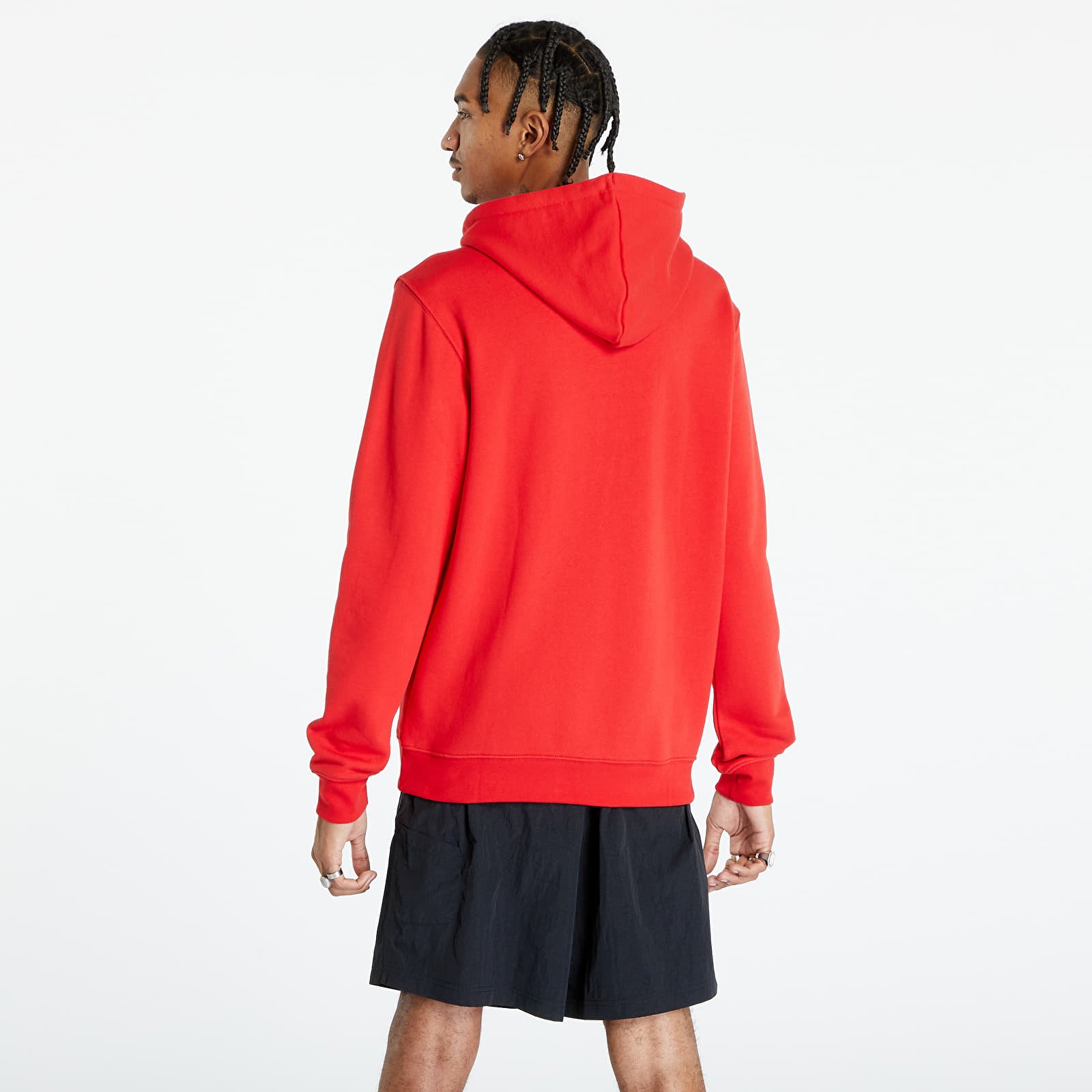 Mikinas ar kapuci un sporta krekli adidas Trefoil Hoody Better Scarlet