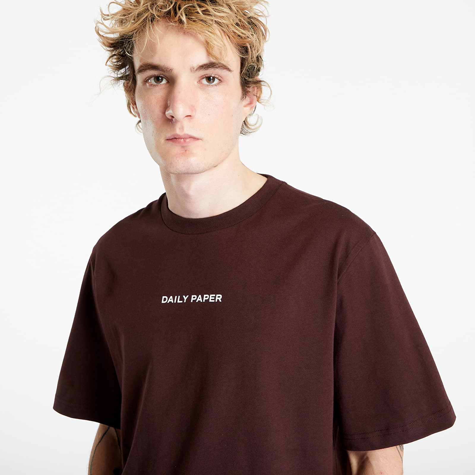 T-krekli Daily Paper Etype Ss T-Shirt Syrup Brown