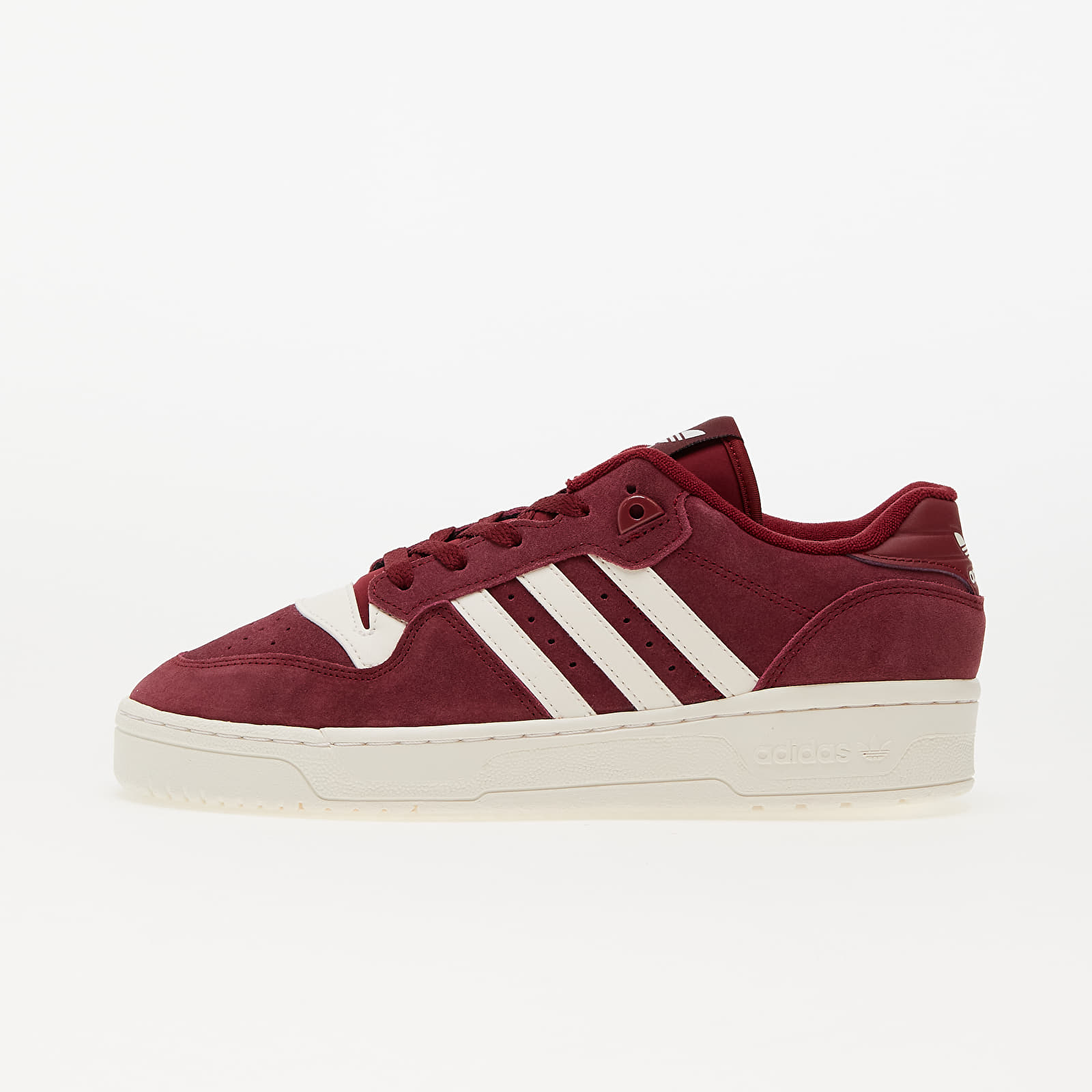 Turnschuhe und Schuhe fur Manner adidas Originals Rivalry Low Core Burgundy Cloud White Core Burgundy Queens