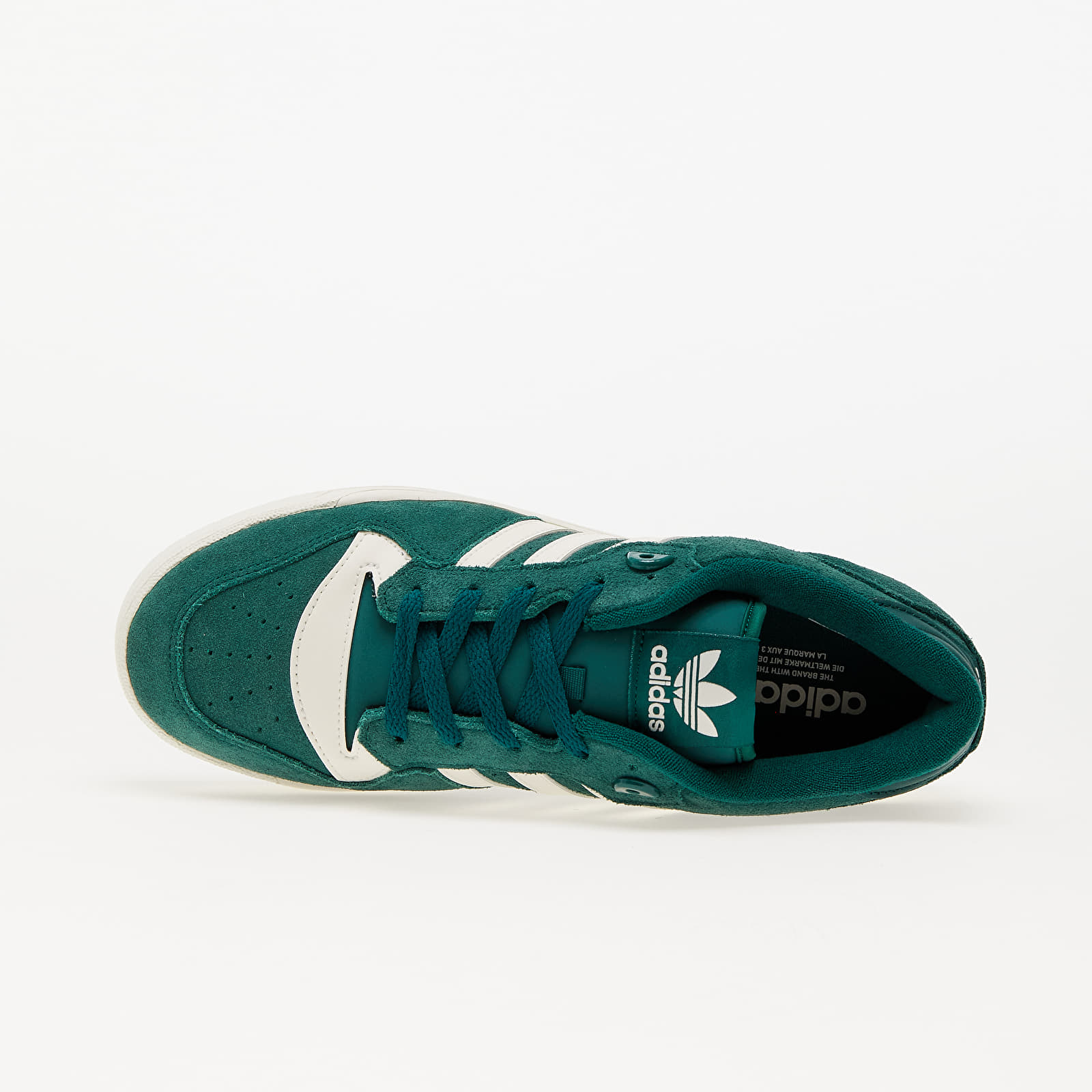 Chaussures et baskets homme adidas Originals Rivalry Low Collegiate Green/ Cloud White/ Collegiate Green