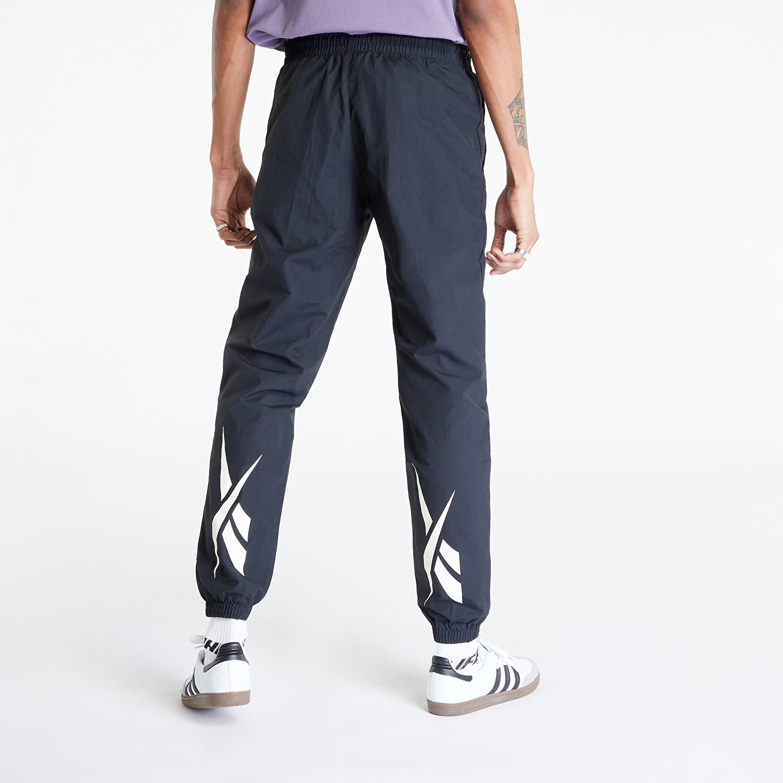 Reebok Men's Classics Vector Logo-Print Track Pants - Macy's