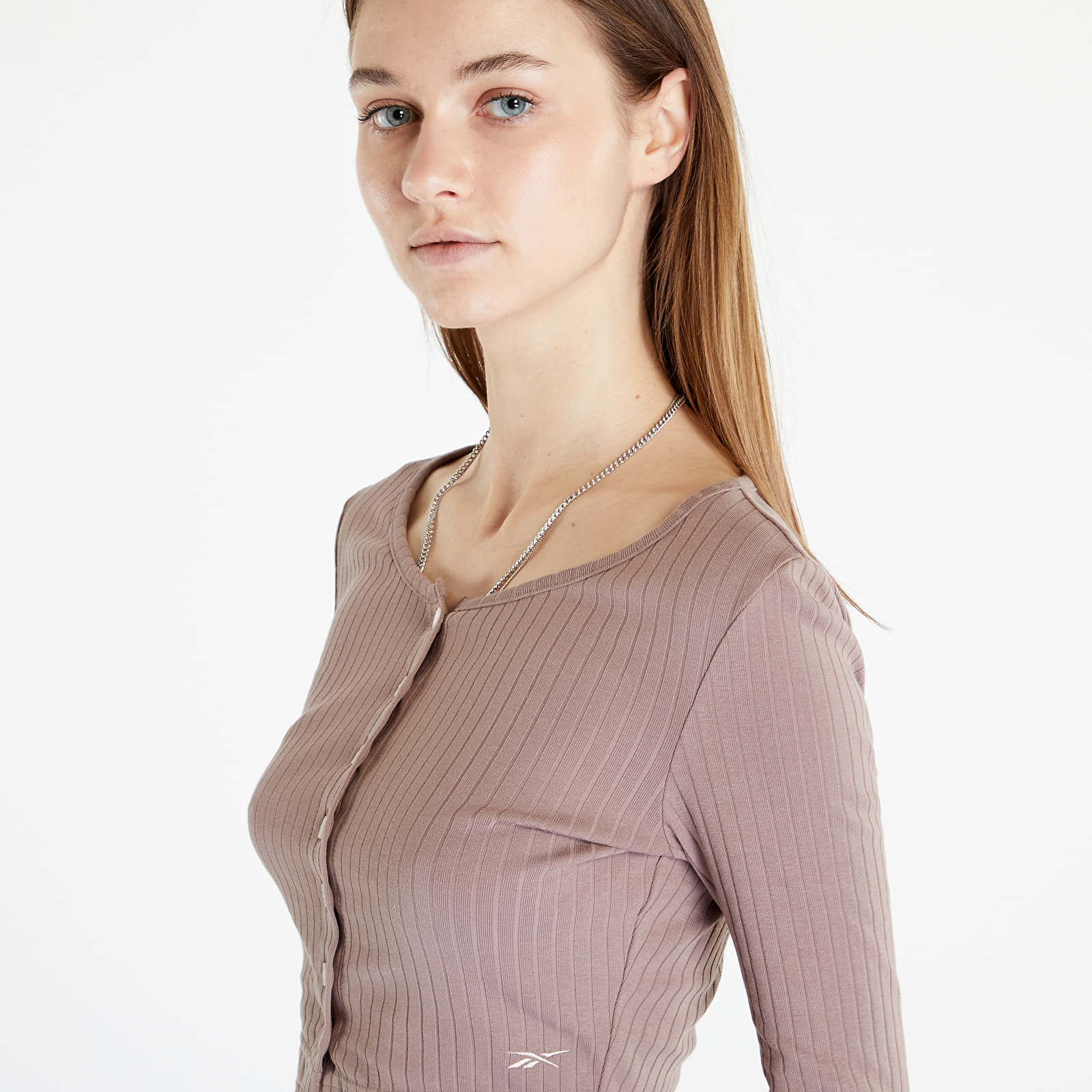 Topovi i majce kratkih rukava Reebok Classics Long Sleeve Shirt Taupe
