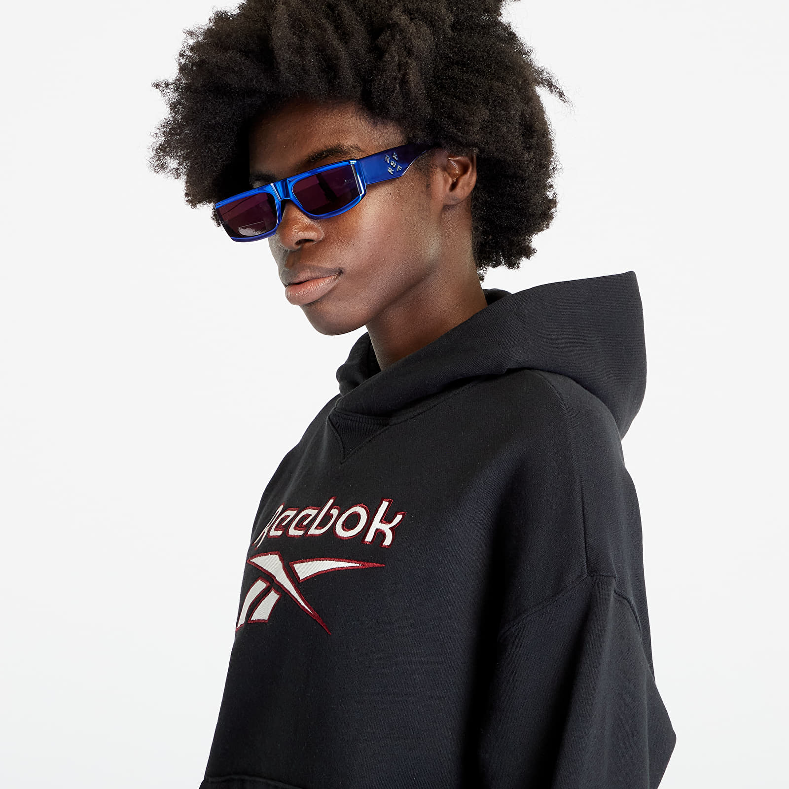Sweatshirts Reebok Classics Archive Big Logo Hoodie Black