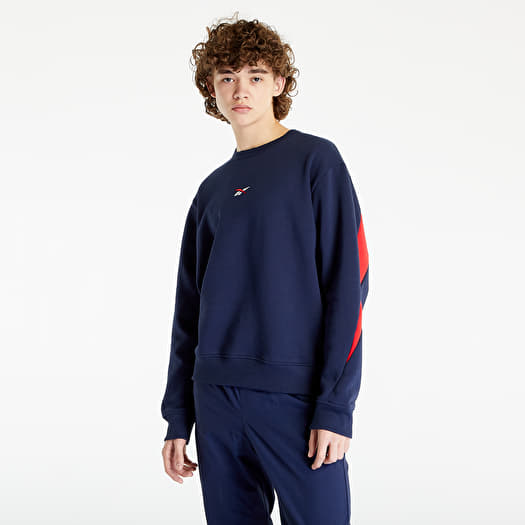 Reebok navy blue sweatshirt shop
