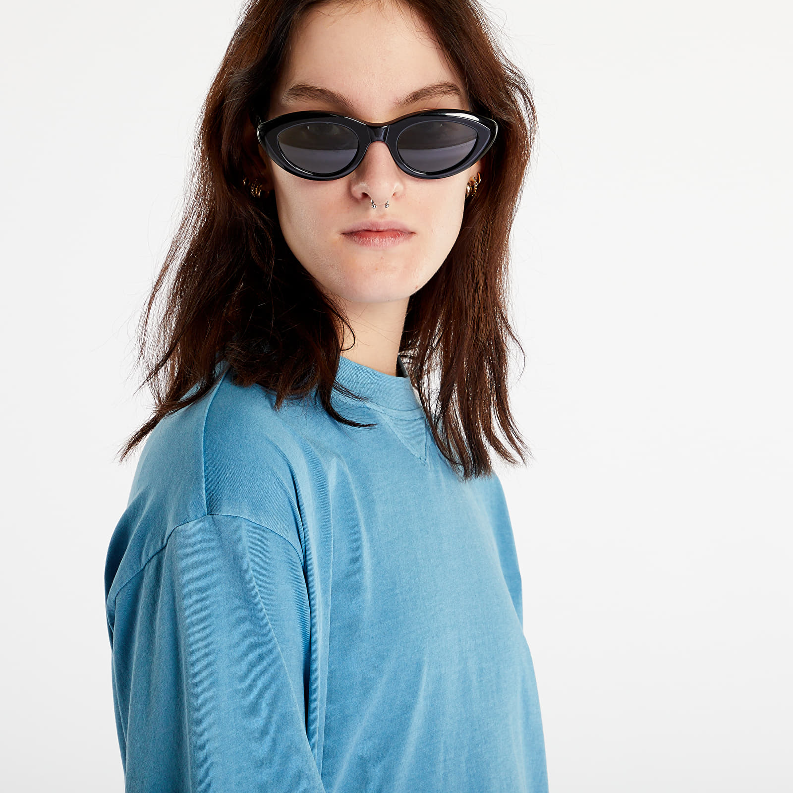 Camisetas Reebok Classics Natural Dye Boxy T-Shirt Steel Blue