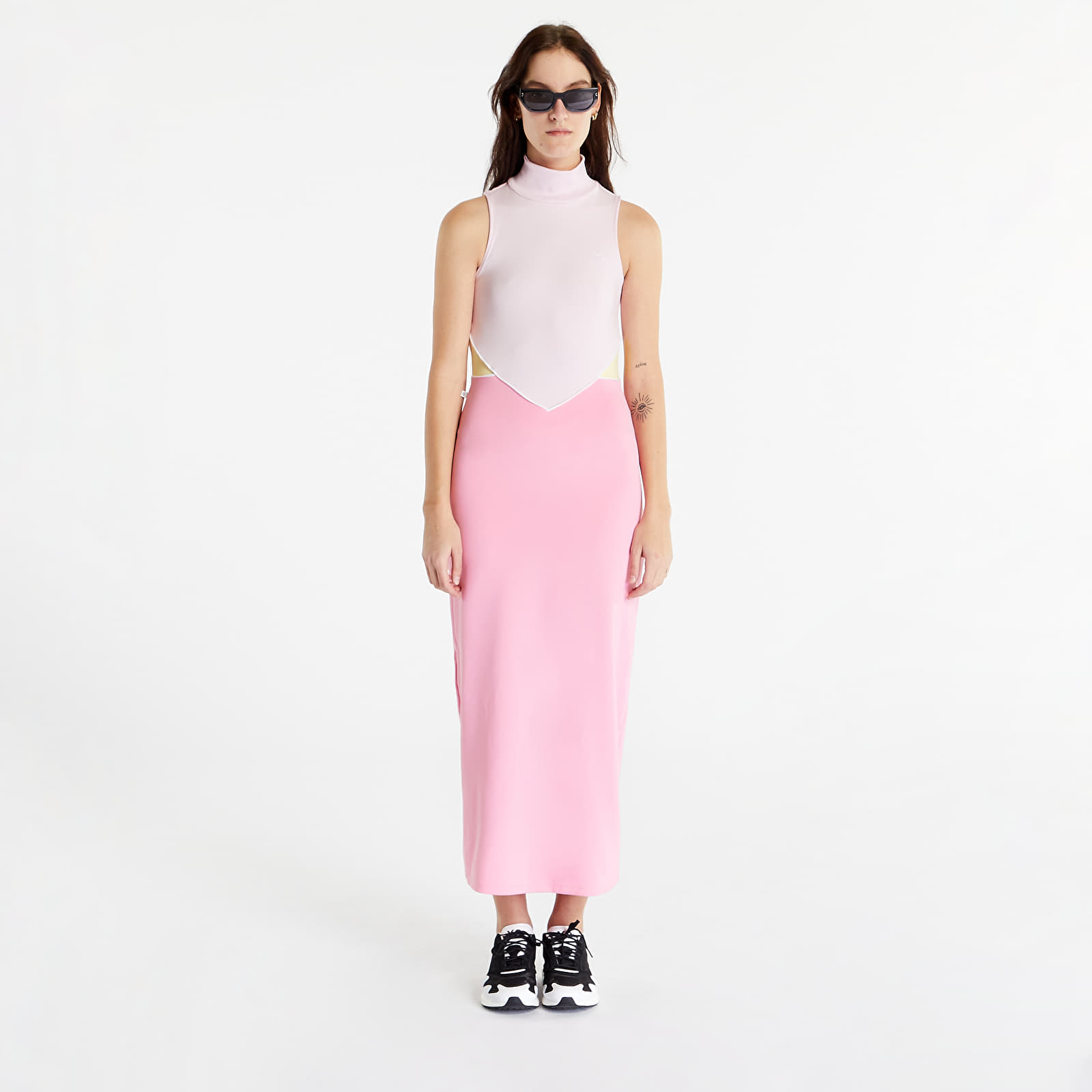  Jurken adidas Originals Tank Dress Clear Pink
