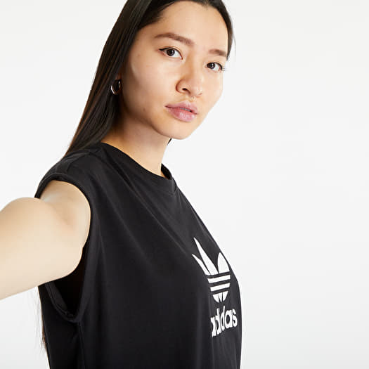 Adidas trefoil t shirt dress 2025