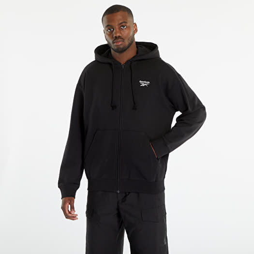 Sweatshirts Reebok Classics Small Vector Zip Up Hoodie Black Queens