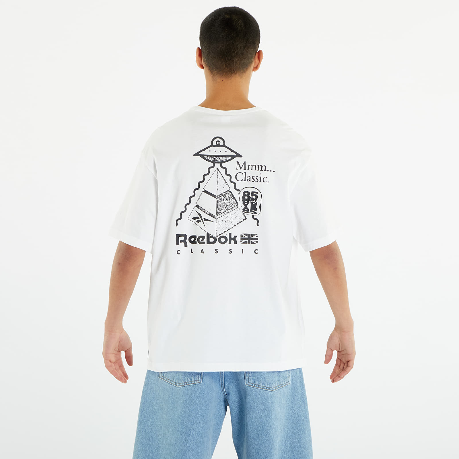 Reebok classic white t shirt new arrivals