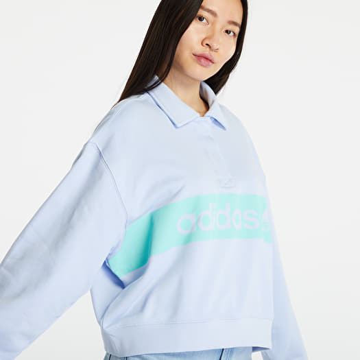Sweatshirts adidas Collar Sweatshirt Blue Dawn Queens