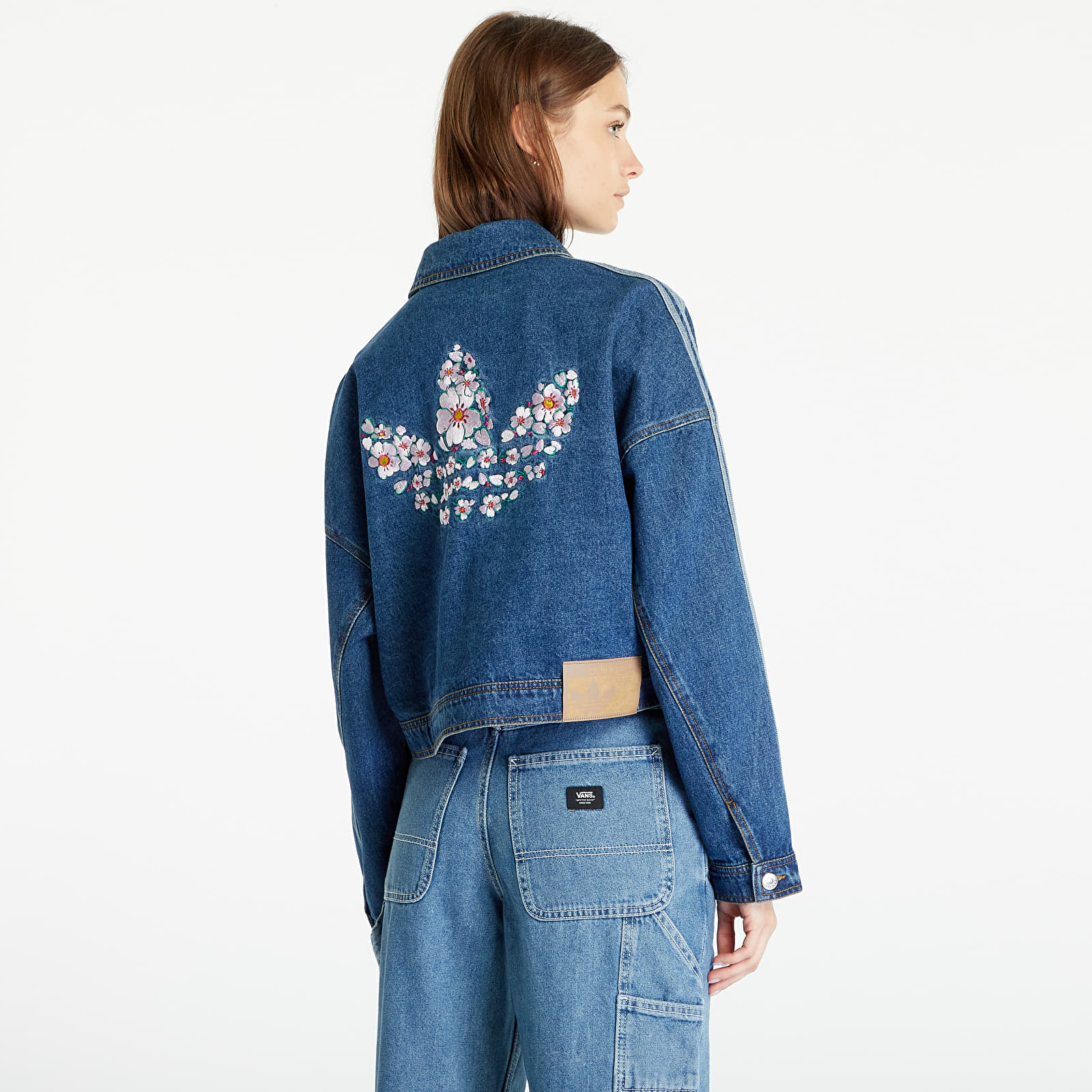 Denim adidas jacket new arrivals