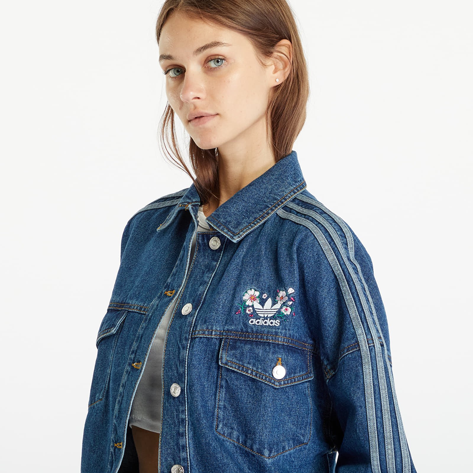 Jackets adidas Originals Denim Jacket Blue Indigo Denim Queens