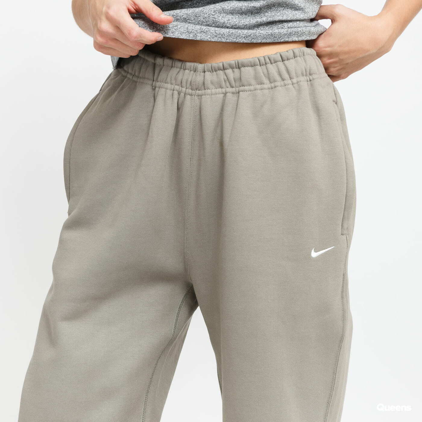 Pantalon survêtement Nike W NRG Solo Swoosh Fleece Pant Grey