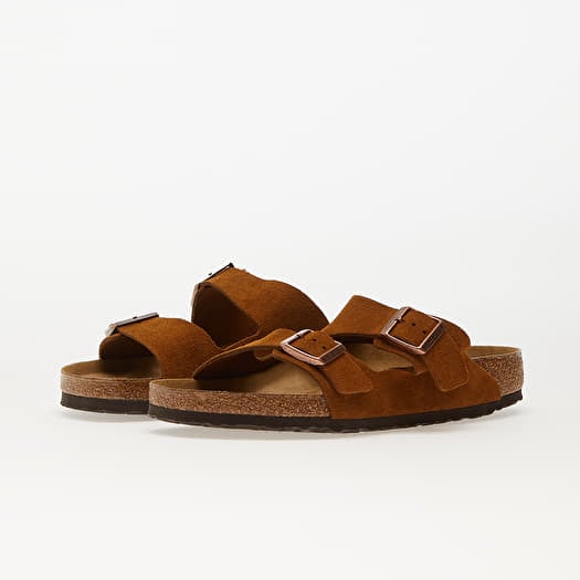 mink birkenstock suede