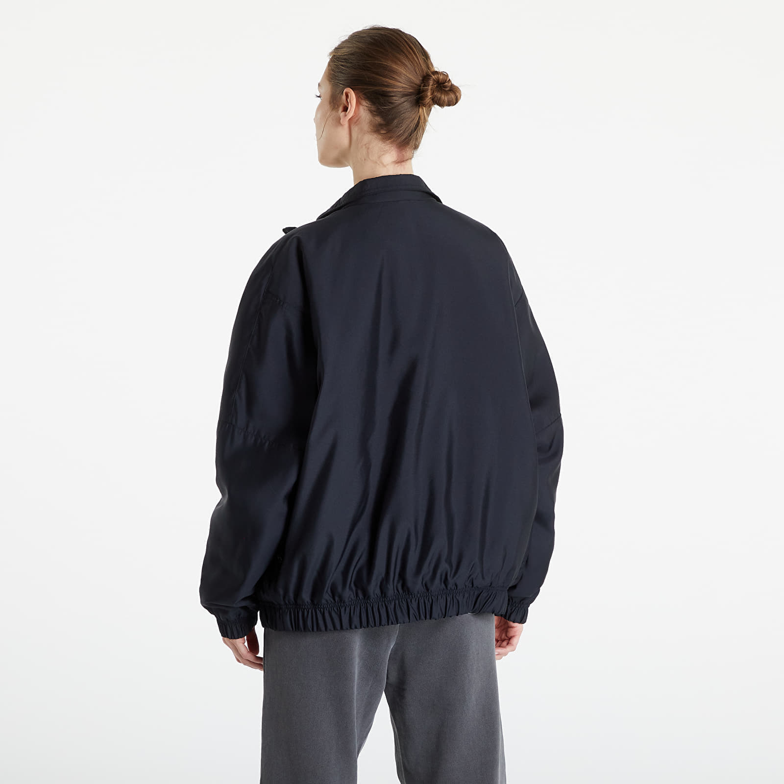 Jackets Nike Solo Swoosh Satin Bomber Jacket Black