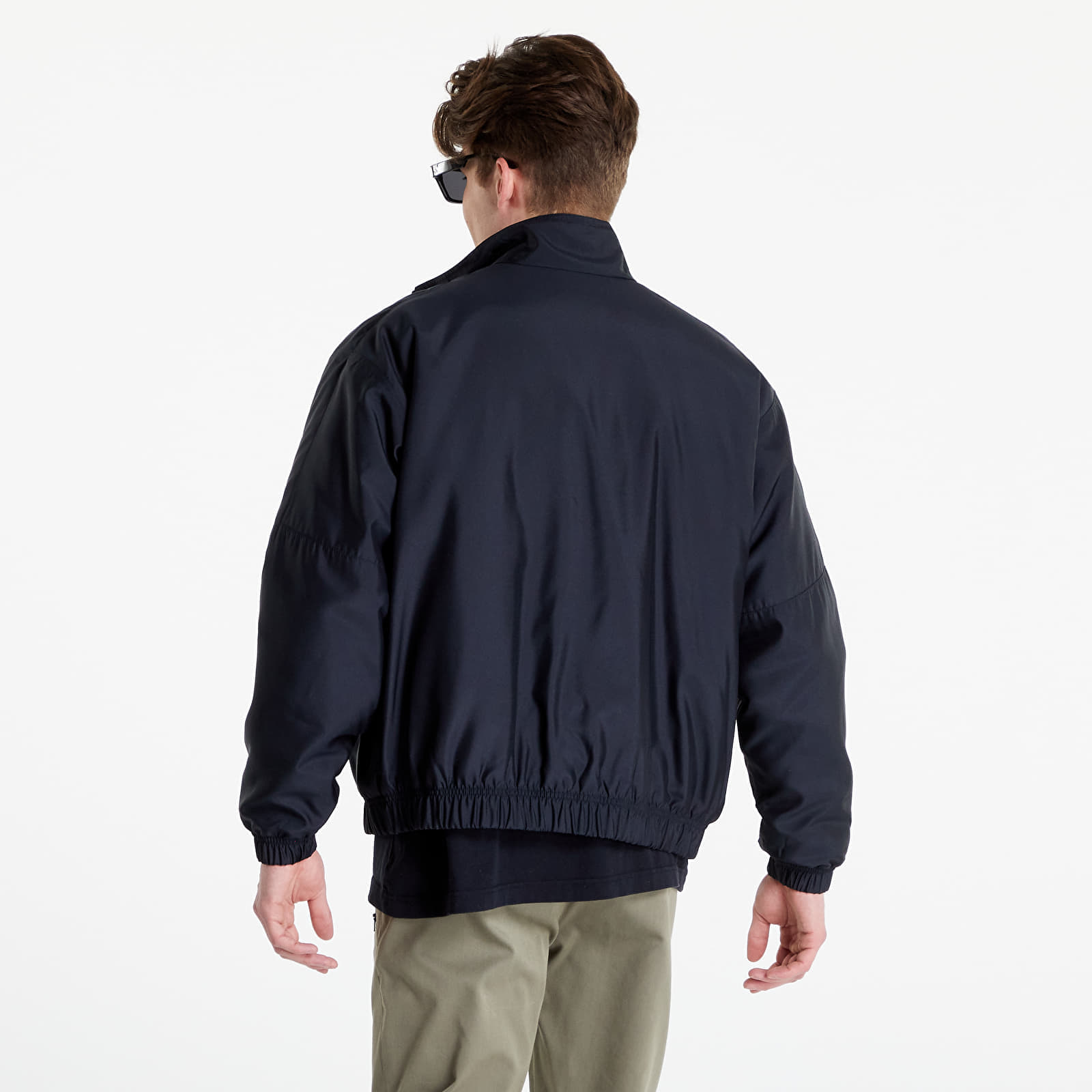 Jackets Nike Solo Swoosh Satin Bomber Jacket Black Queens