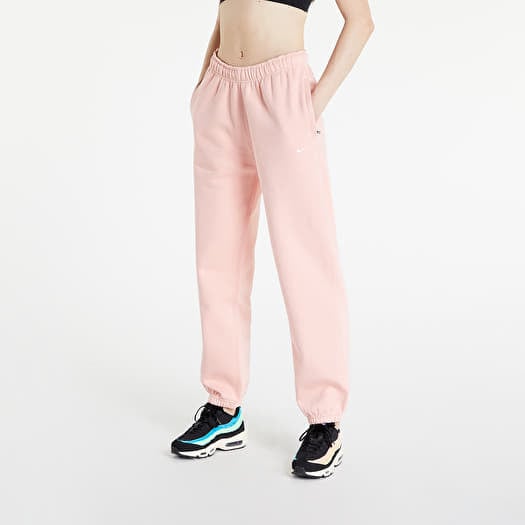 Pantalon survêtement Nike Solo Swoosh-Fleece pants Rose Pink Queens