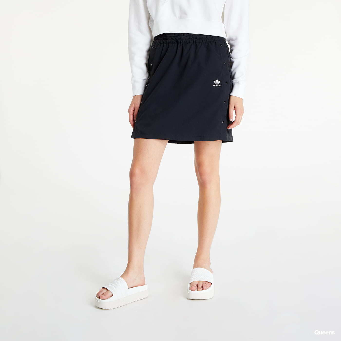 Skirts adidas Originals Always Original Snap-Button Skirt Black