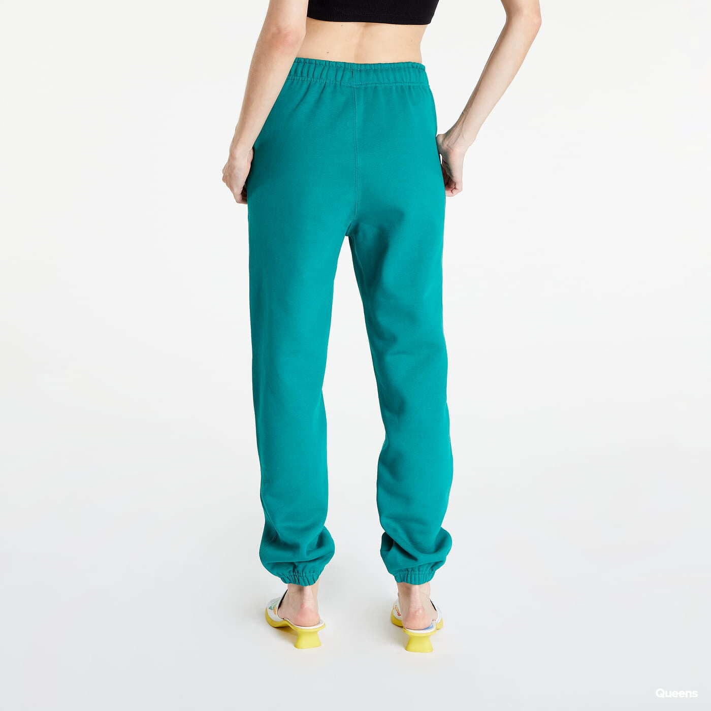 Verryttelyhousut Nike Sportswear NRG Solo Swoosh Fleece Pant Mystic Green/White