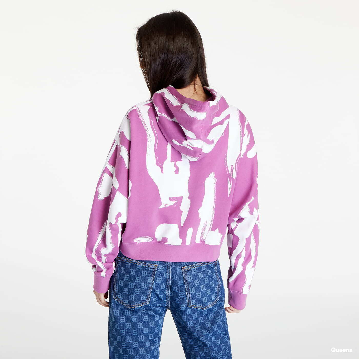 Pink and purple adidas hoodie on sale