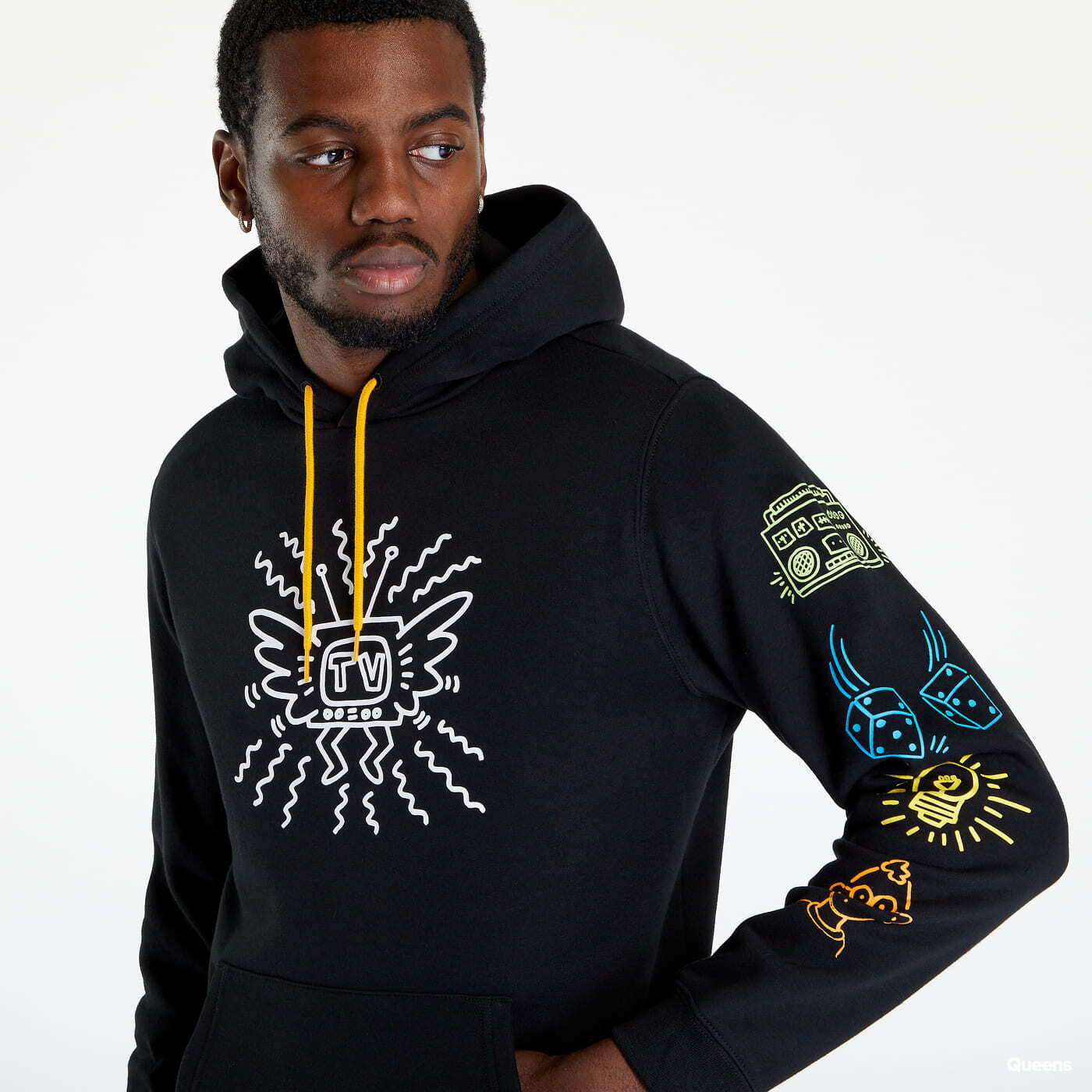 Hoodies and sweatshirts Converse x Keith Haring Fleece Hoodie Black