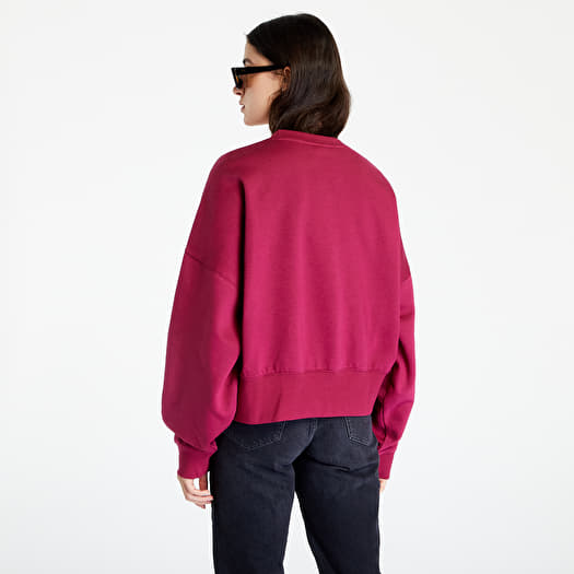 Burgundy adidas sweatshirt hot sale
