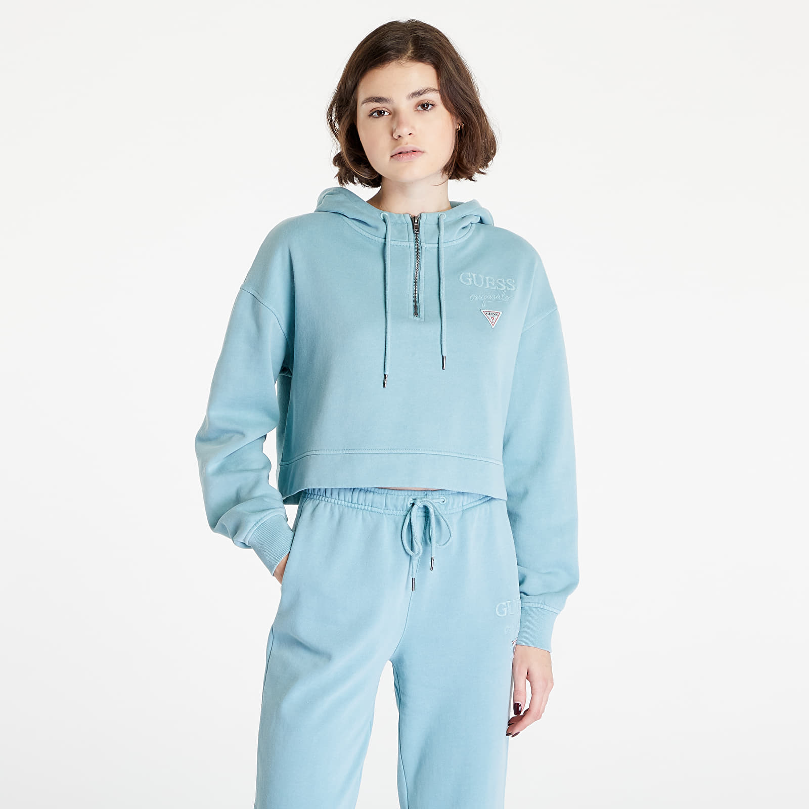Guess deals blue hoodie