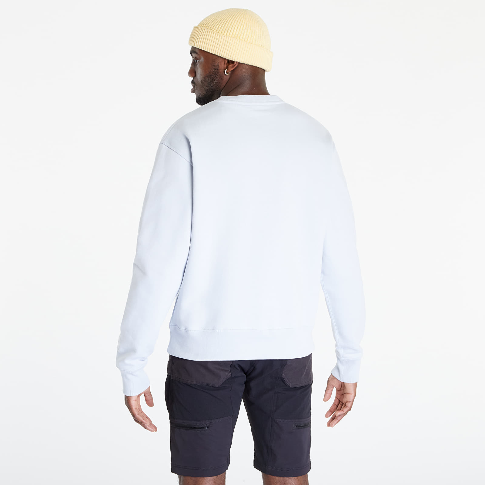 Hanorace adidas Originals Pharrell Williams Basics Crew Sweatshirt (Gender Neutral) Blue
