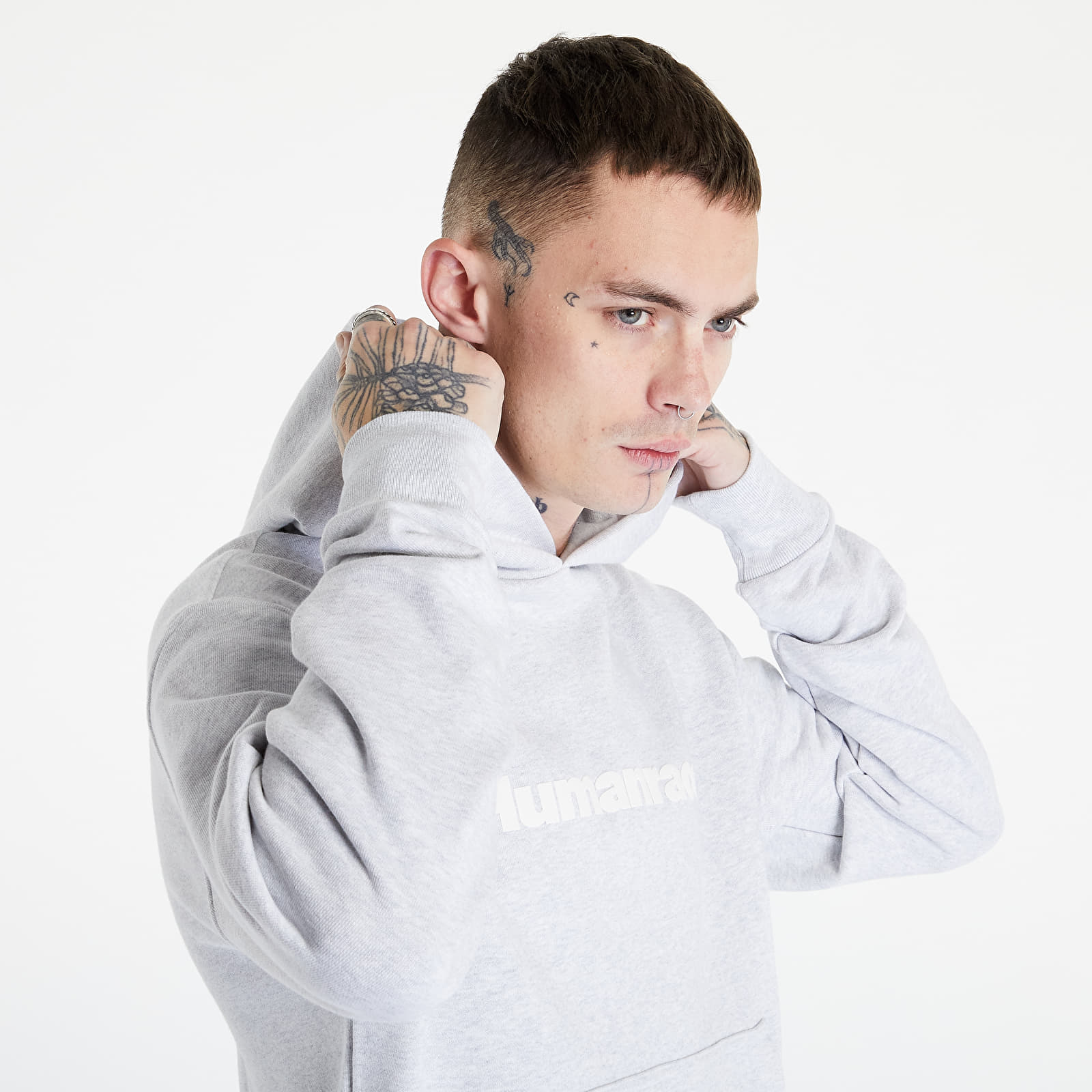 Hoodies and sweatshirts  adidas Originals Pharrell Williams Basics Hood Grey