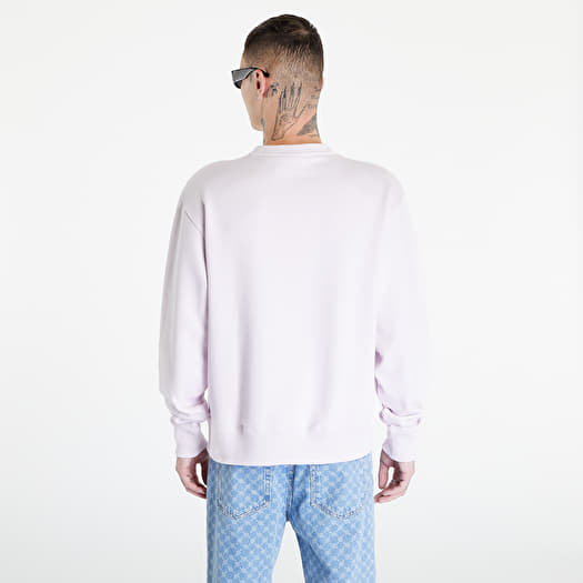 Adidas originals new neutrals logo sweatshirt in pink hotsell