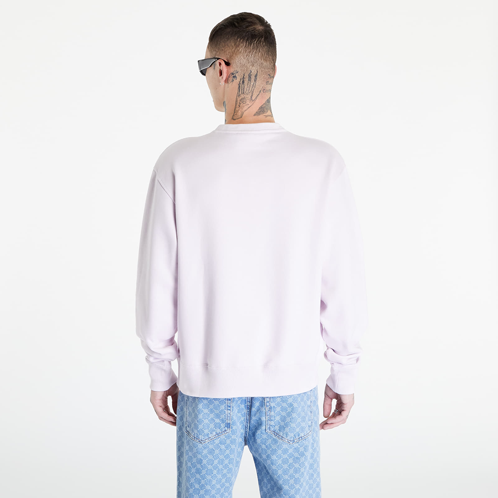 Φούτερ adidas Originals Pharrell Williams Basics Crew Sweatshirt (Gender Neutral) Almost Pink