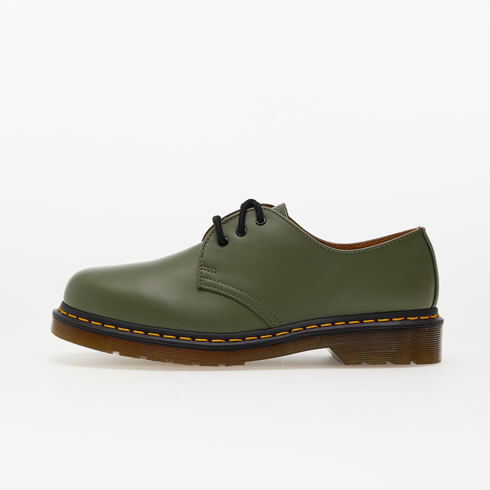 Men's sneakers and shoes Dr. Martens 1461 3 Eye Shoe Khaki Green