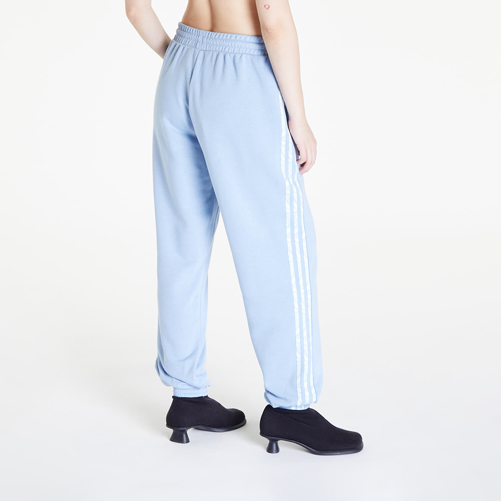 Adidas light blue joggers deals