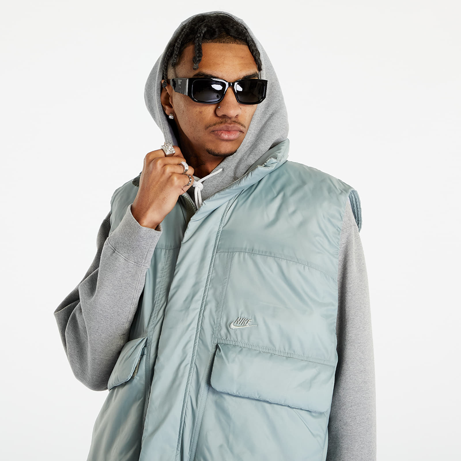 Vesty Nike Sportswear Tech-Pack Therma-Fit ADV Insulation Woven Mica Green/ Mica Green
