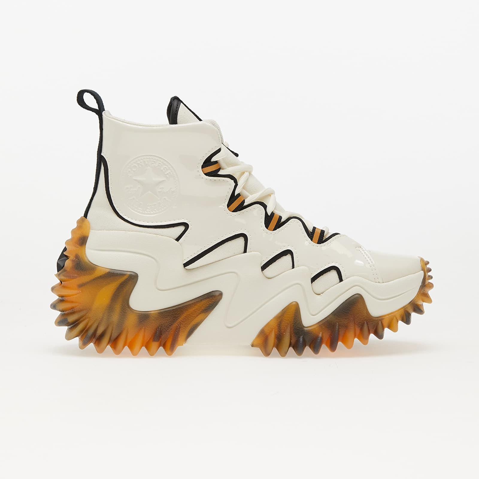 Încălțăminte și sneakerși pentru bărbați Converse Run Star Motion Cx Platform Tortoise Shell Egret/ Warm Homestead/ Black