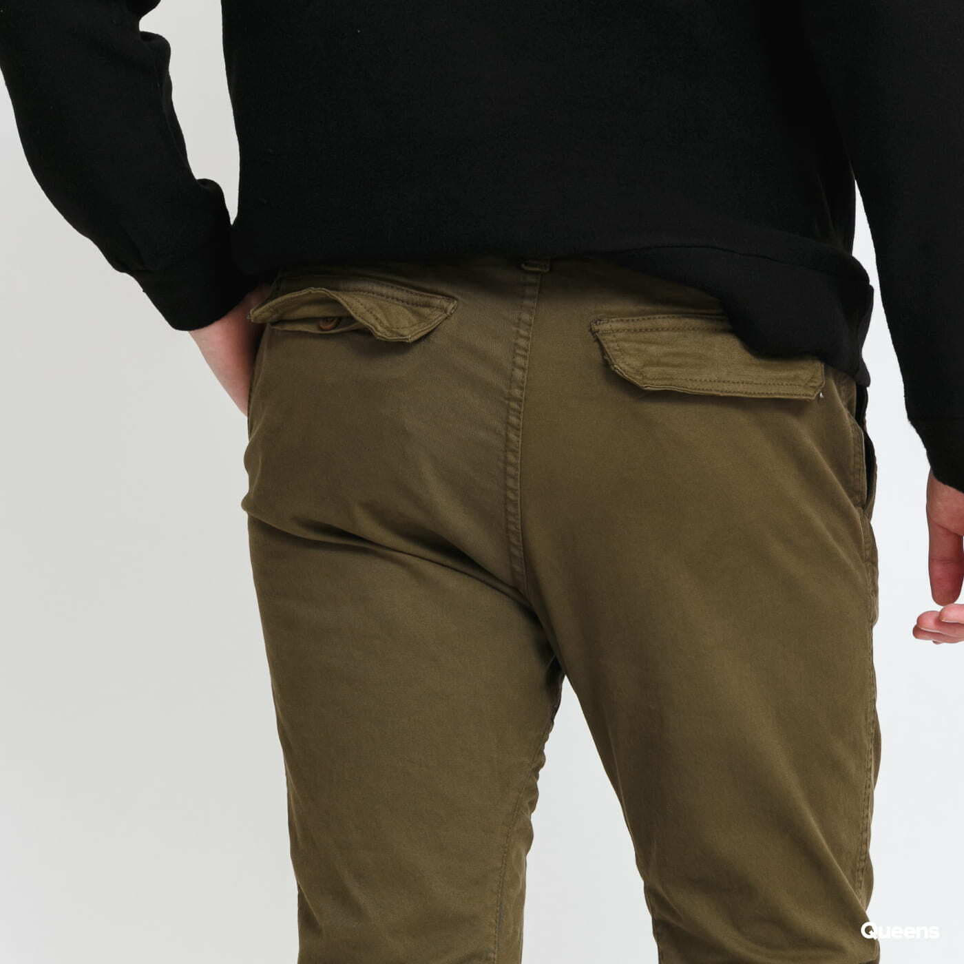 Bikses Urban Classics Stretch Jogging Pants Green