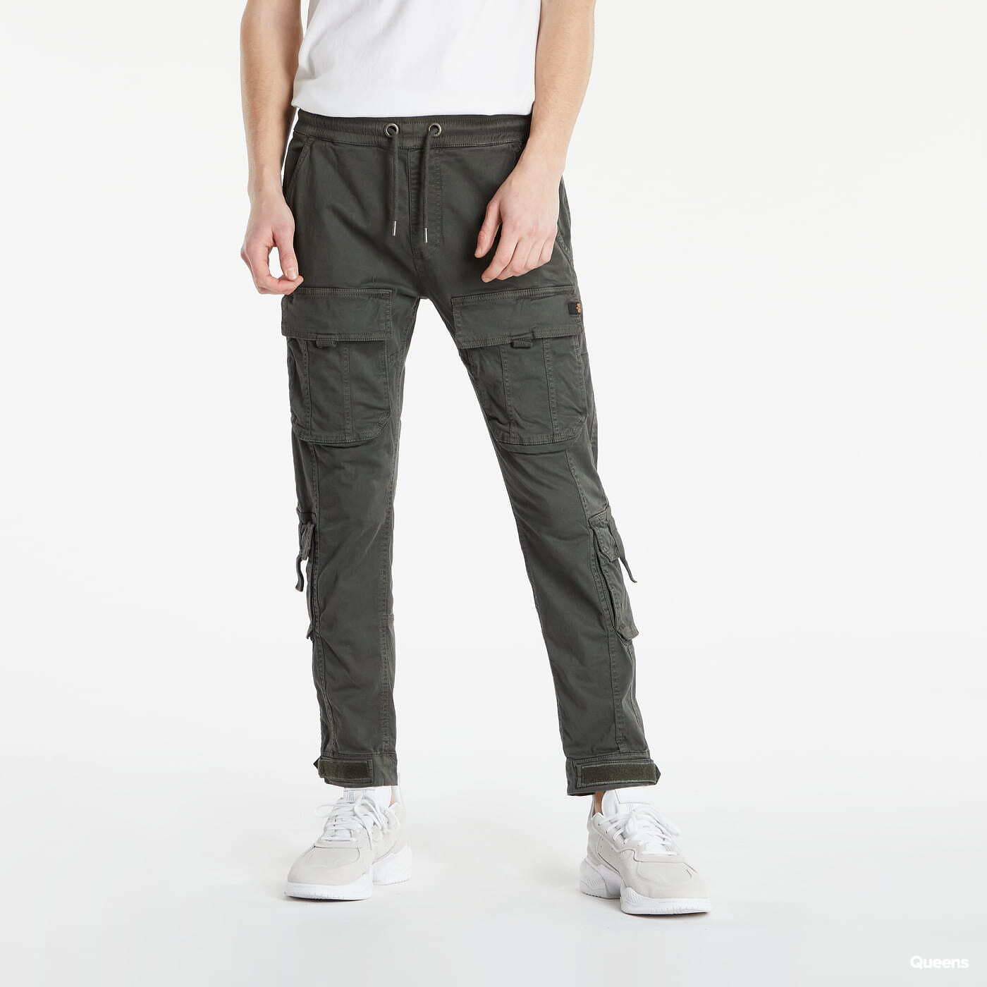 Džínsy a nohavice Alpha Industries Sergeant Jogger Pant Grey / Black