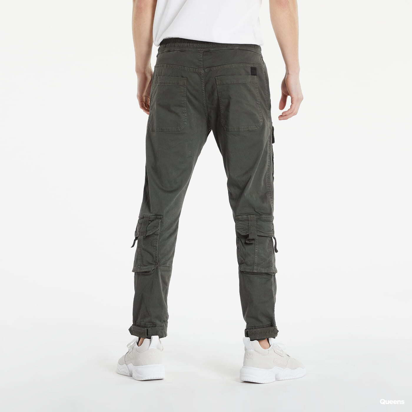Džínsy a nohavice Alpha Industries Sergeant Jogger Pant Grey / Black