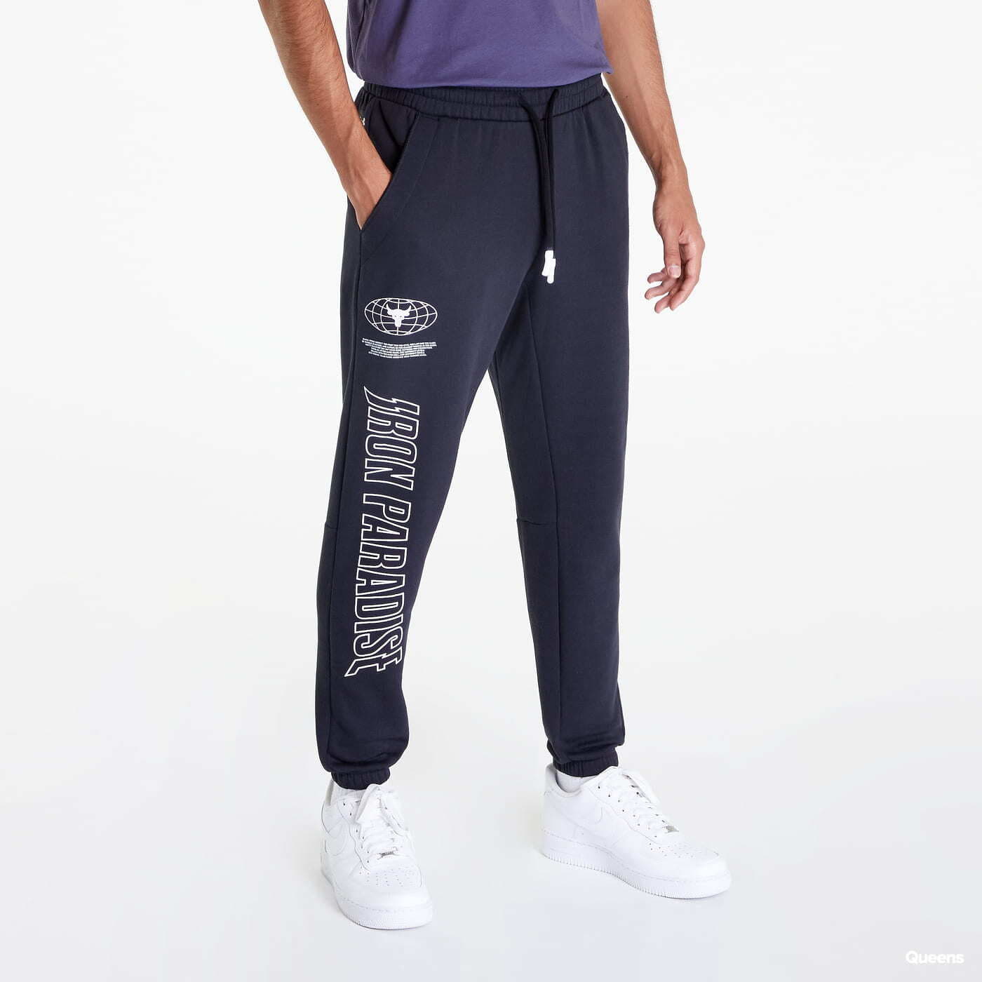 Pants and jeans Under Armour Project Rock Rival Fleece Jogger Black