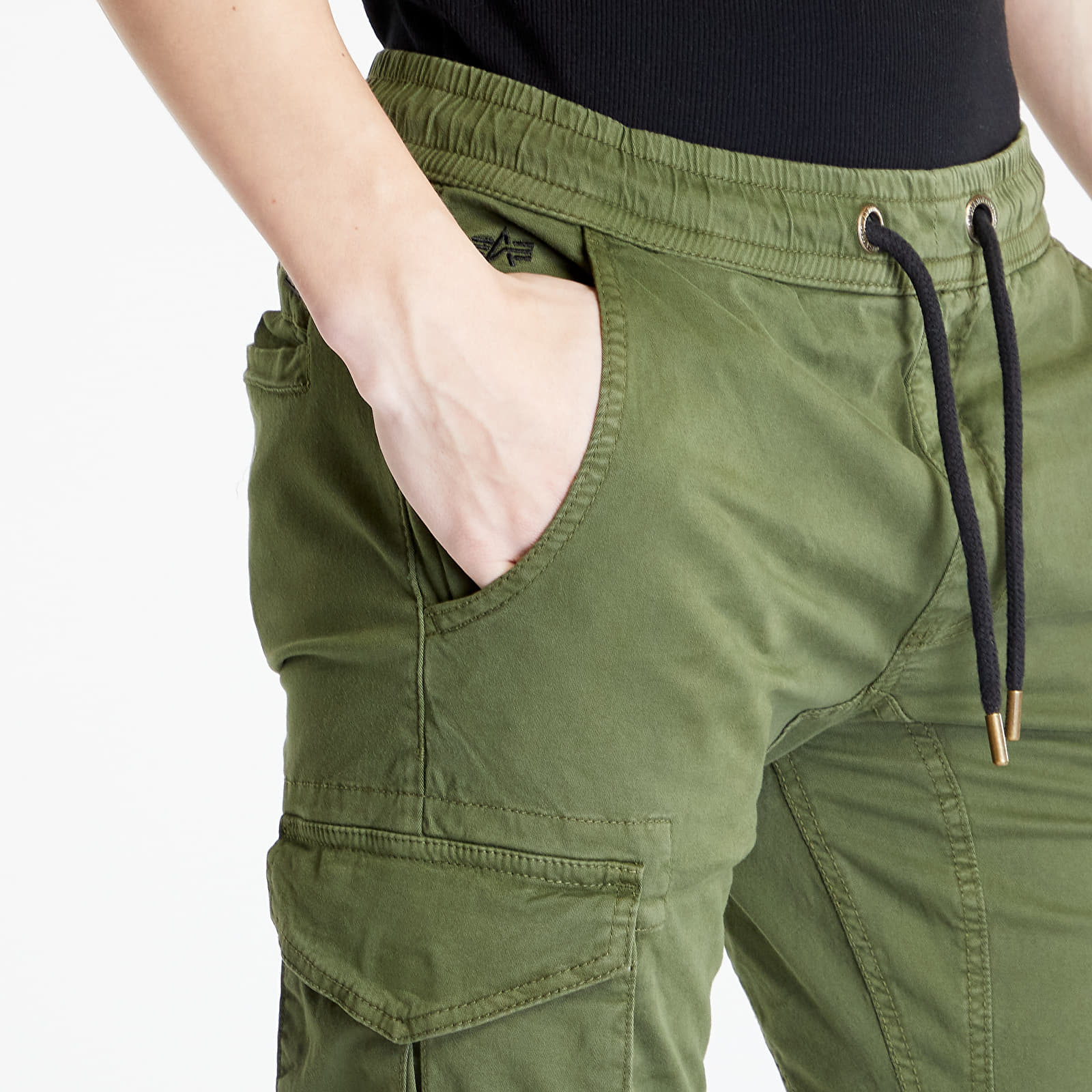Jeans und Hosen Alpha Industries Cotton Twill Jogger Dark Olive